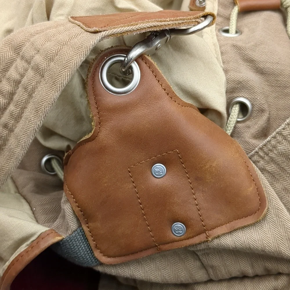 Aigle herringbone messenger bag